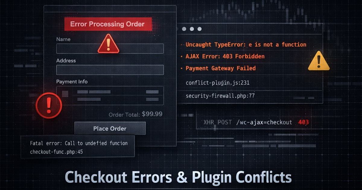 checkout-errors-plugin-conflicts
