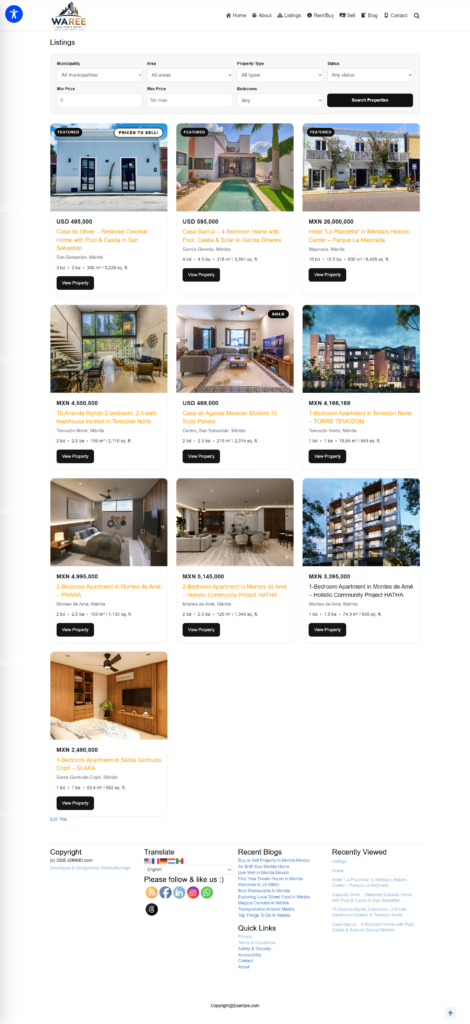 listings