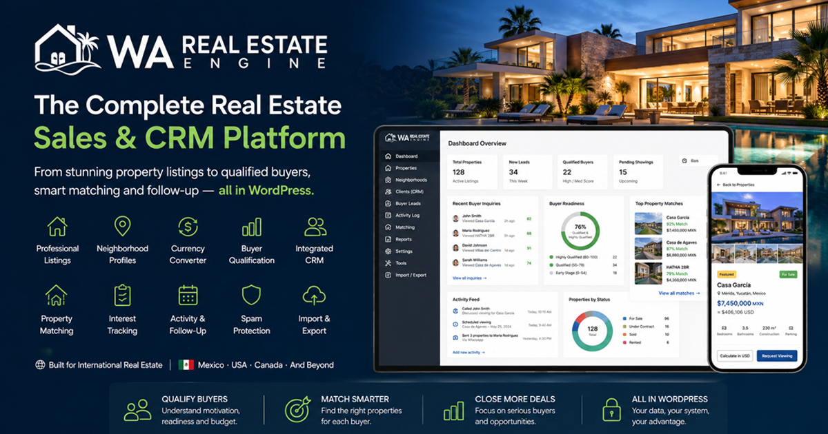 WA Real Estate Engine
